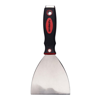 Amtech 100mm (4") Scraper  with soft grip handle G0675