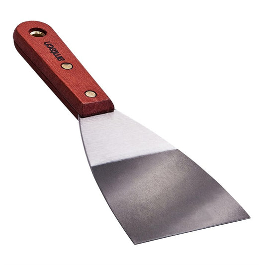 Amtech 75mm (3") Heavy duty scraper with wooden handle G0800