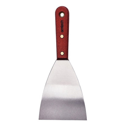 Amtech 100mm (4") Heavy duty scraper with wooden handle G0900