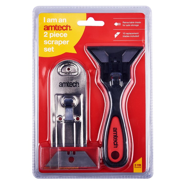 Amtech 2 Piece scraper set G0961