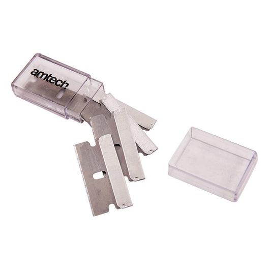 Amtech 5 Piece single edge scraper blade set G0968