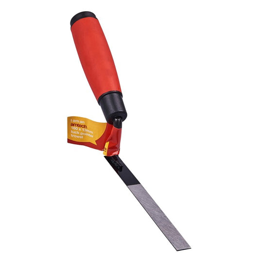 Amtech 160mm (6") x 13mm (0.5") Tuck pointer trowel with soft grip G1615