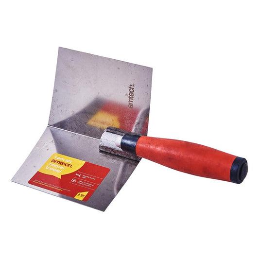 Amtech Corner trowel with soft grip G1665