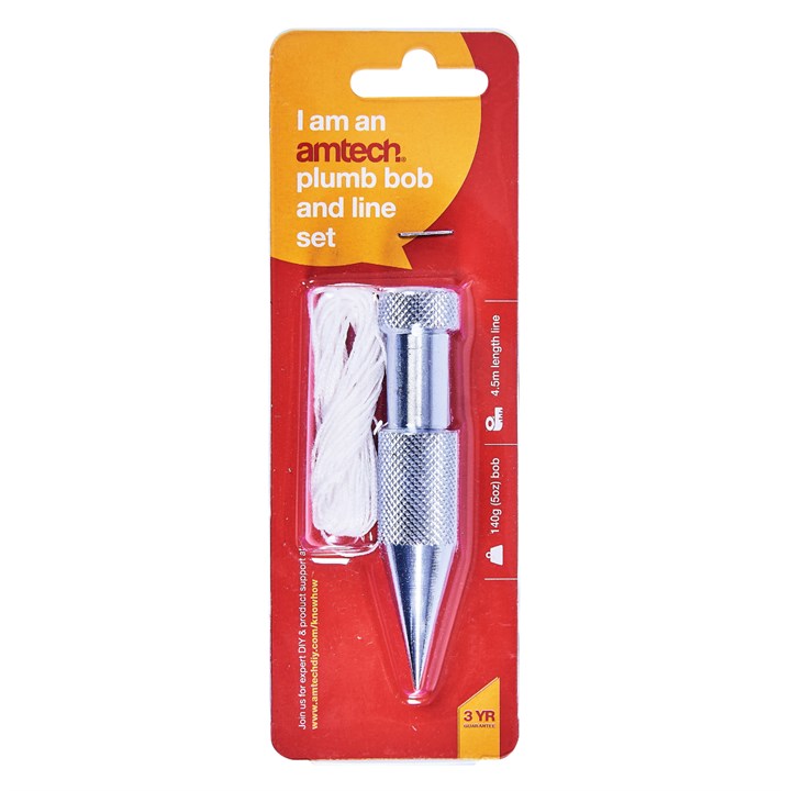 Amtech Plumb bob and line G4100