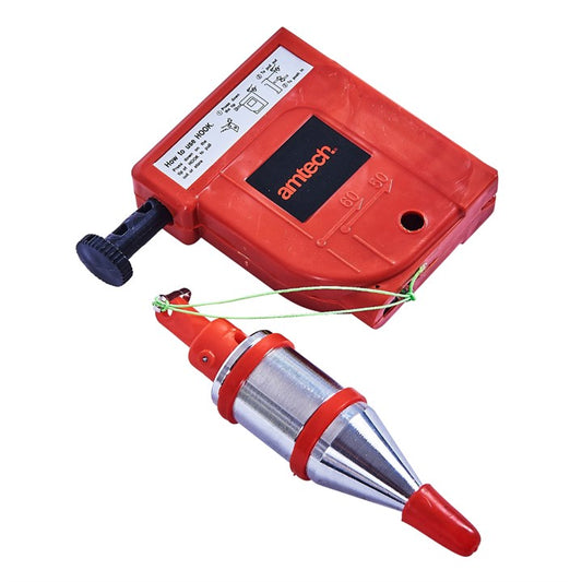Amtech 400g Magnetic plumb bob and line G4130