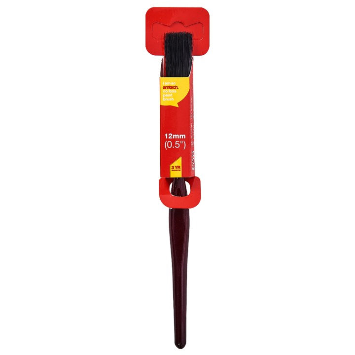 Amtech 12mm (0.5") No bristle loss paint brush G4300