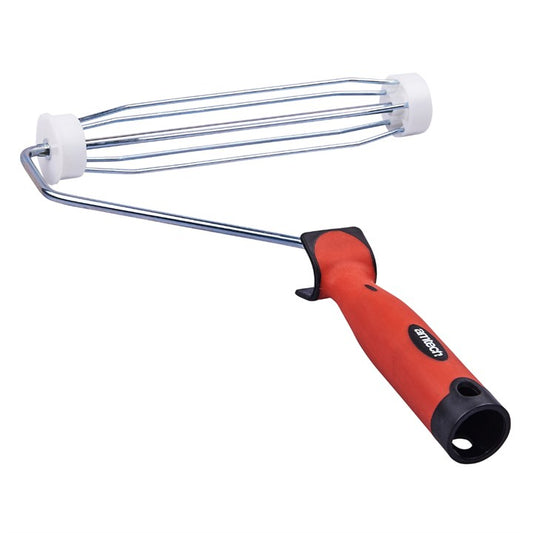 Amtech 225mm (9") 5 Cage roller frame with soft handle G4410