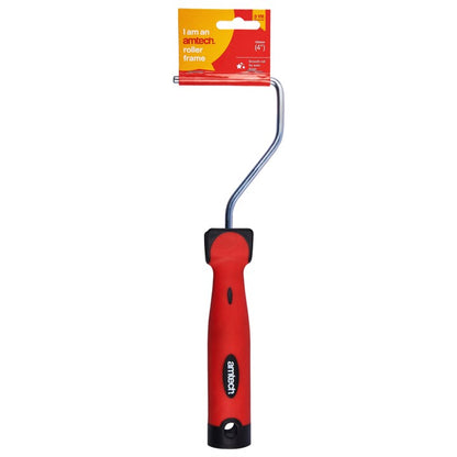 Amtech 100mm (4") Roller frame with soft handle G4415