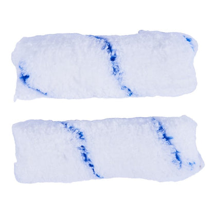 Amtech 2 Piece 100mm (4") medium pile (12mm)roller sleeve - microfibre G4450