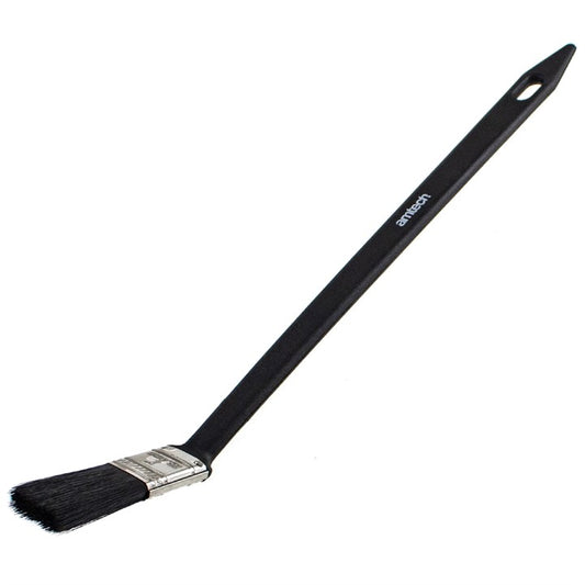 Amtech 25mm (1") Long reach angled paint brush G4485