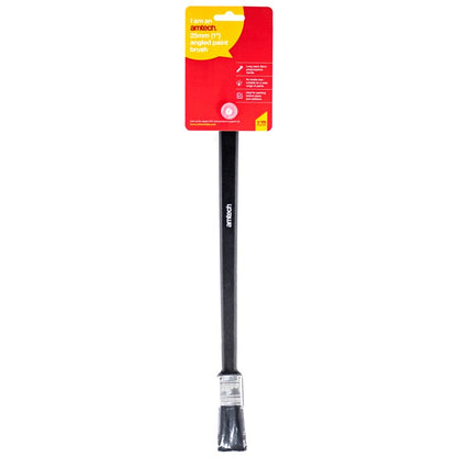 Amtech 25mm (1") Long reach angled paint brush G4485