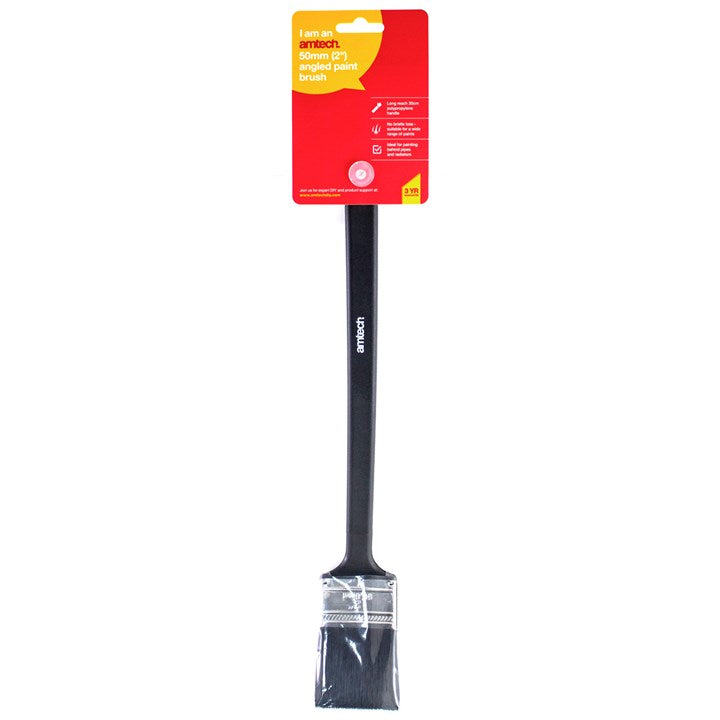 Amtech 50mm (2") Long reach angled paint brush G4495