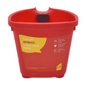 Amtech 1 Litre (1.8 pint) paint kettle with magnet G4525