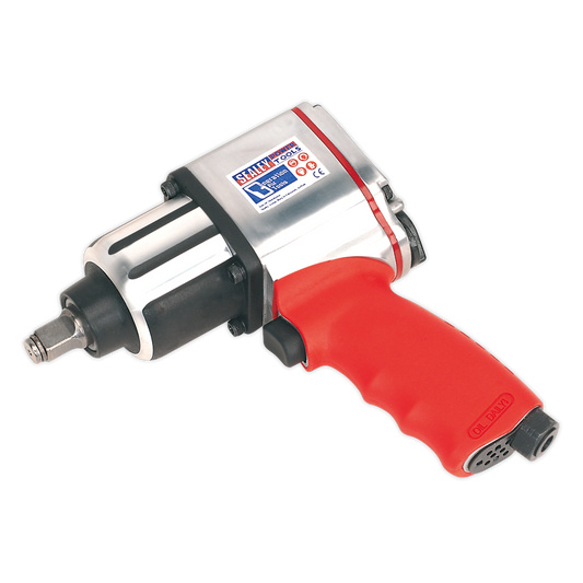 Sealey 1/2"Sq Drive Air Impact Wrench - Twin Hammer GSA02