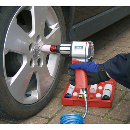 Sealey 1/2"Sq Drive Air Impact Wrench - Twin Hammer GSA02