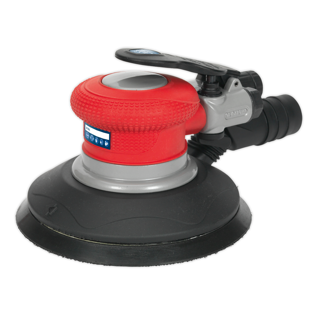 Sealey Ø150mm Dust-Free Air Palm Random Orbital Sander GSA05