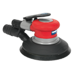 Sealey Ø150mm Dust-Free Air Palm Random Orbital Sander GSA05