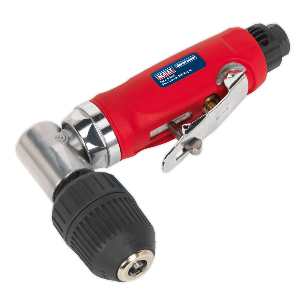 Sealey Ø10mm Air Angle Drill with Keyless Chuck GSA231