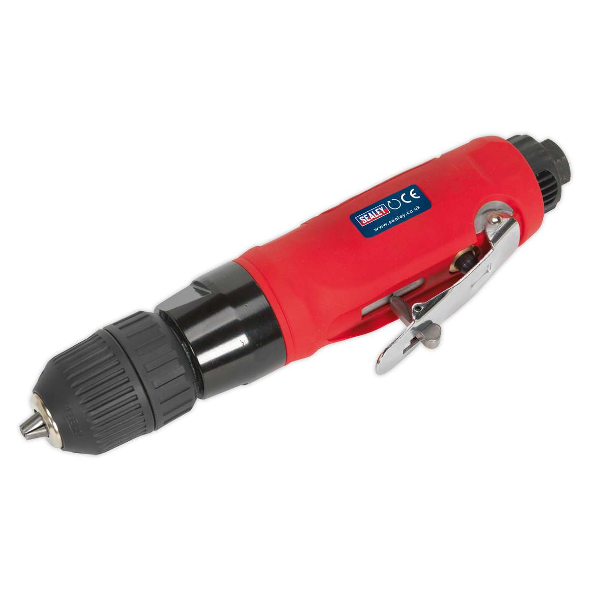 Sealey Ø10mm Straight Air Drill with Keyless Chuck GSA232