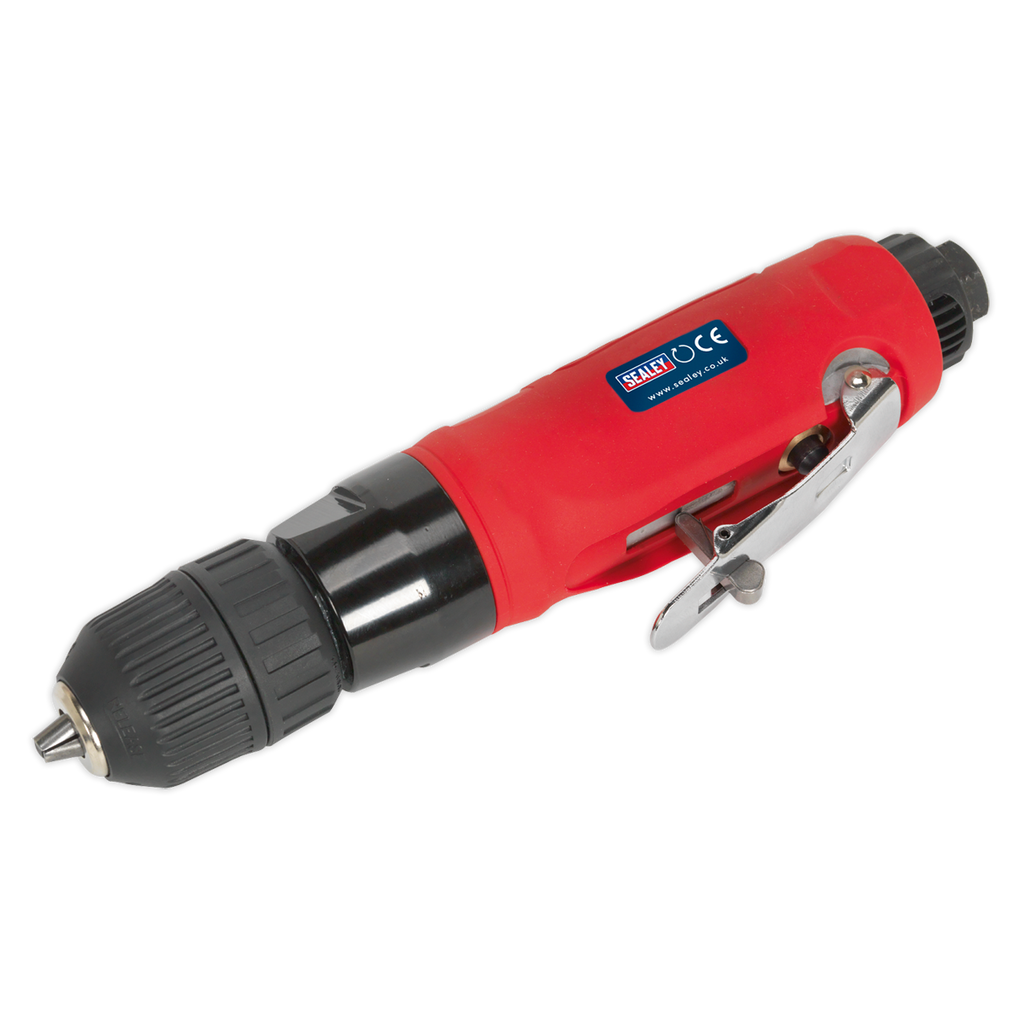 Sealey Ø10mm Straight Air Drill with Keyless Chuck GSA232