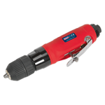 Sealey Ø10mm Straight Air Drill with Keyless Chuck GSA232