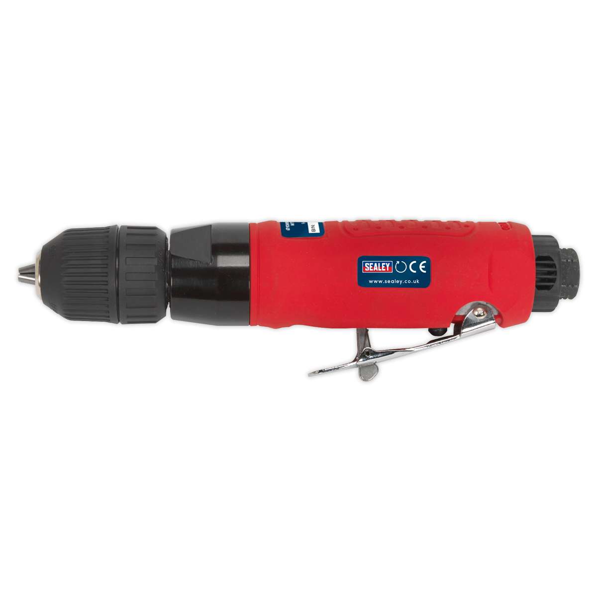 Sealey Ø10mm Straight Air Drill with Keyless Chuck GSA232