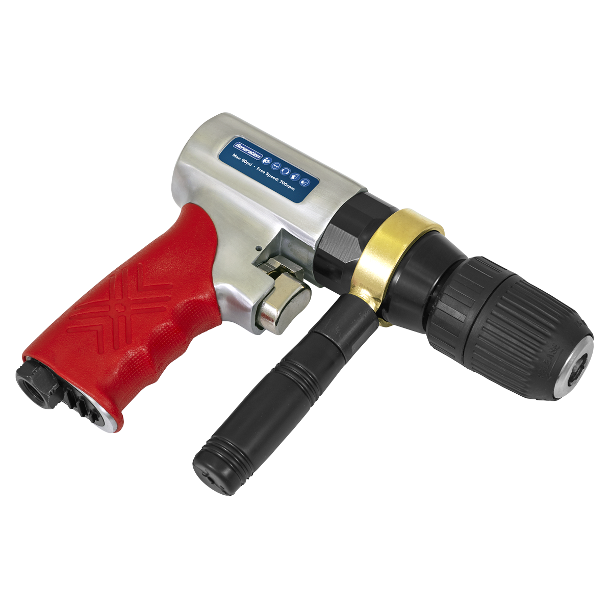 Sealey Ø13mm Reversible Air Drill with Keyless Chuck GSA27