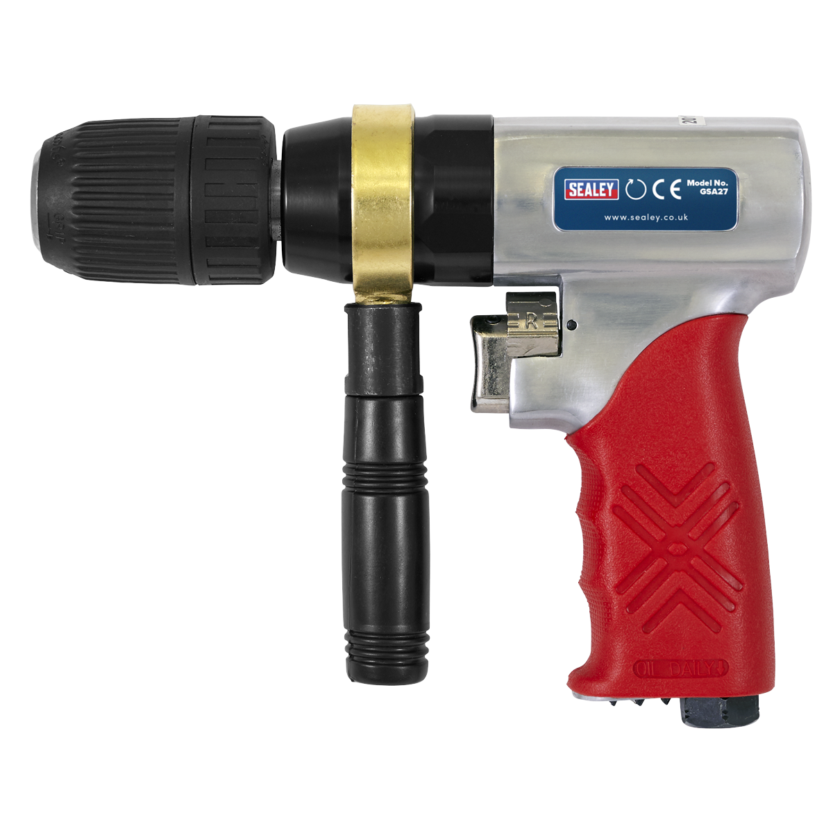 Sealey Ø13mm Reversible Air Drill with Keyless Chuck GSA27