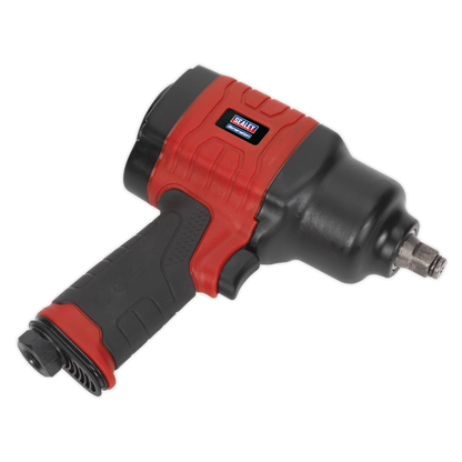 Sealey 1/2"Sq Drive Composite Air Impact Wrench - Twin Hammer GSA6002