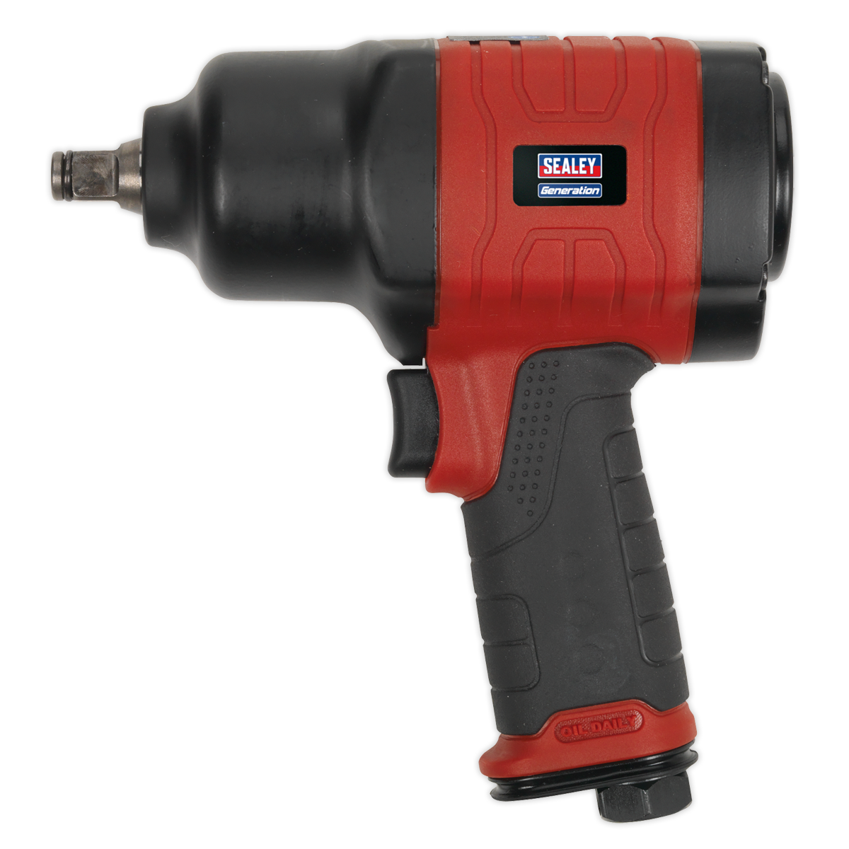 Sealey 1/2"Sq Drive Composite Air Impact Wrench - Twin Hammer GSA6002