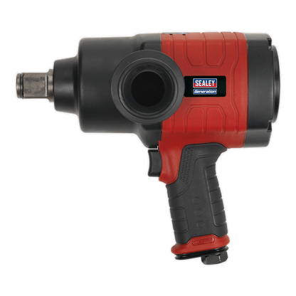 Sealey 1"Sq Drive Composite Air Impact Wrench - Twin Hammer GSA6005