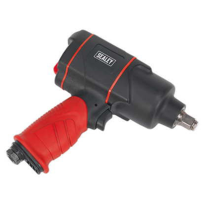 Sealey 1/2"Sq Drive Composite Air Impact Wrench - Twin Hammer GSA6006
