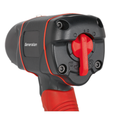 Sealey 1/2"Sq Drive Composite Air Impact Wrench - Twin Hammer GSA6006