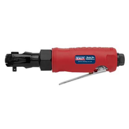 Sealey 1/4"Sq Drive Compact Air Ratchet Wrench GSA634
