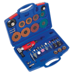 Sealey 42pc Air Angle Die Grinding/Sanding Kit GSA674K