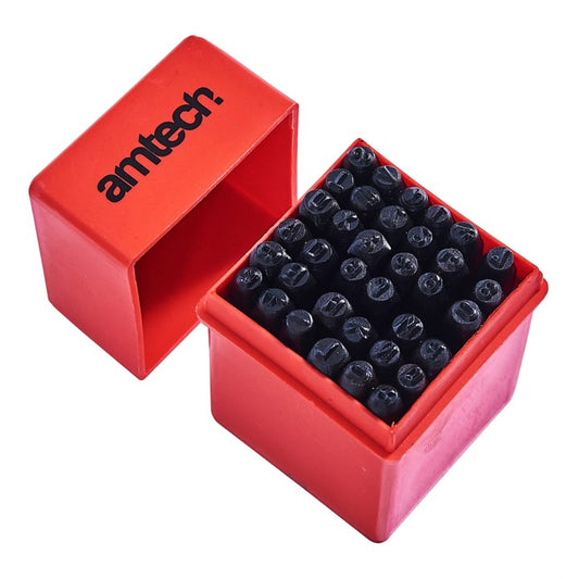 Amtech 36 Piece number and letter punch set H0500