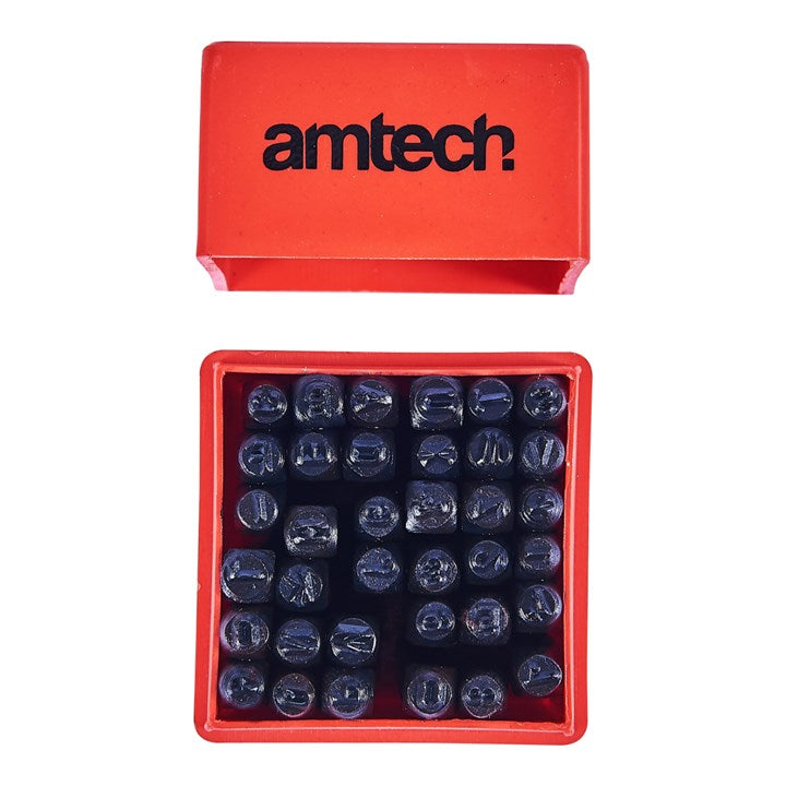 Amtech 36 Piece number and letter punch set H0500