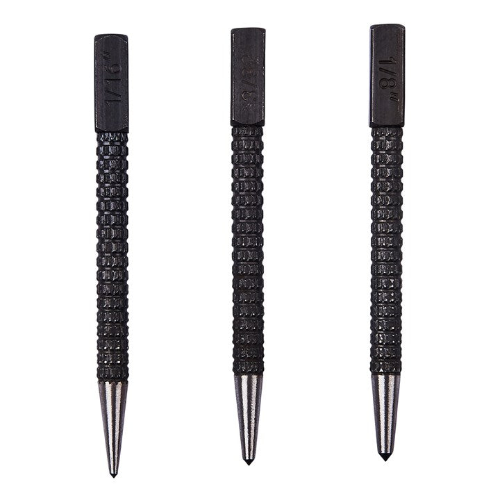 Amtech 3 Piece centre punch set H0900