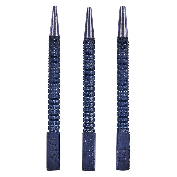Amtech 3 Piece nail punch set H1000