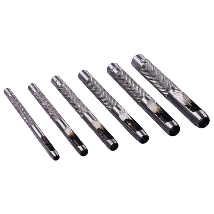 Amtech 6 Piece hollow punch set H1700