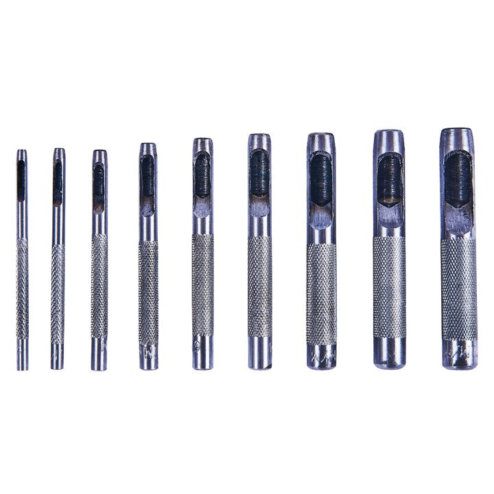 Amtech 9 Piece hollow punch set H1850