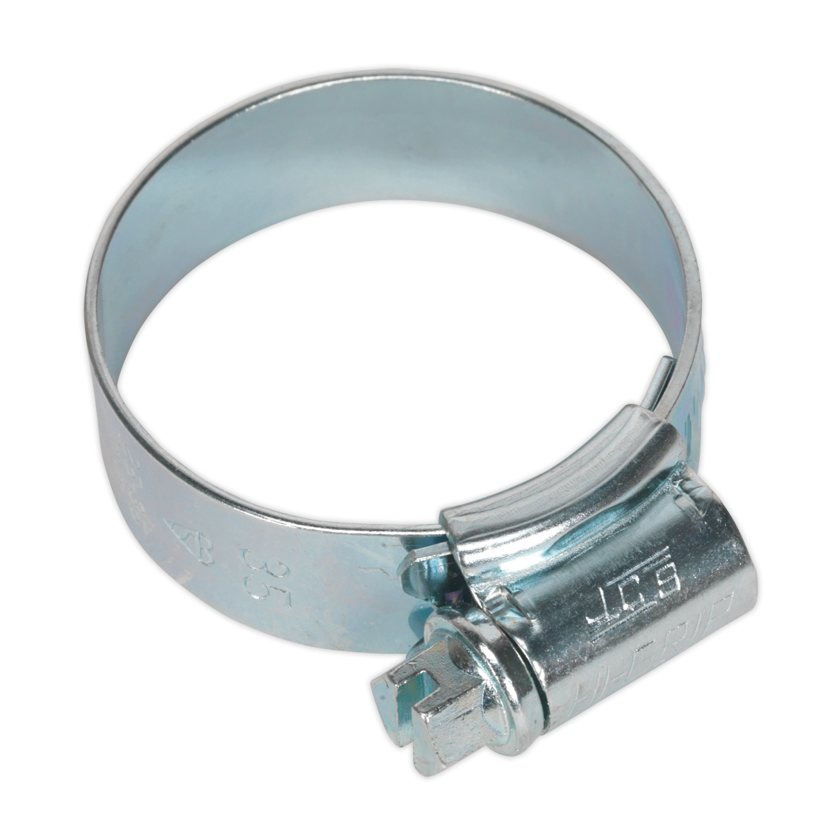 Sealey Ø25-35mm Zinc Plated HI-GRIP® Hose Clip - Pack of 20 HCJ1
