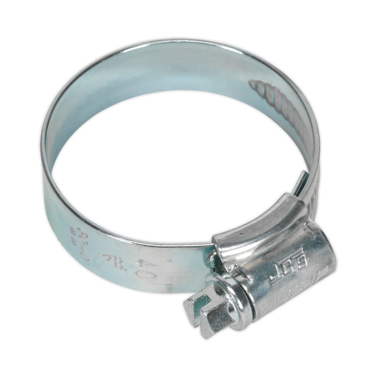 Sealey Ø30-40mm Zinc Plated HI-GRIP® Hose Clip - Pack of 20 HCJ1X