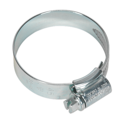 Sealey Ø35-45mm Zinc Plated HI-GRIP® Hose Clip - Pack of 20 HCJ245