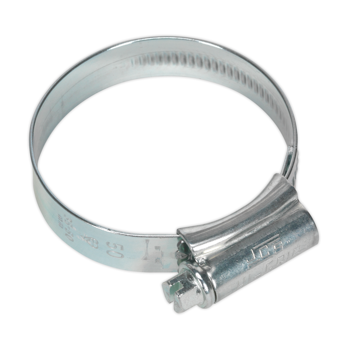 Sealey Ø35-50mm Zinc Plated HI-GRIP® Hose Clip - Pack of 20 HCJ2A