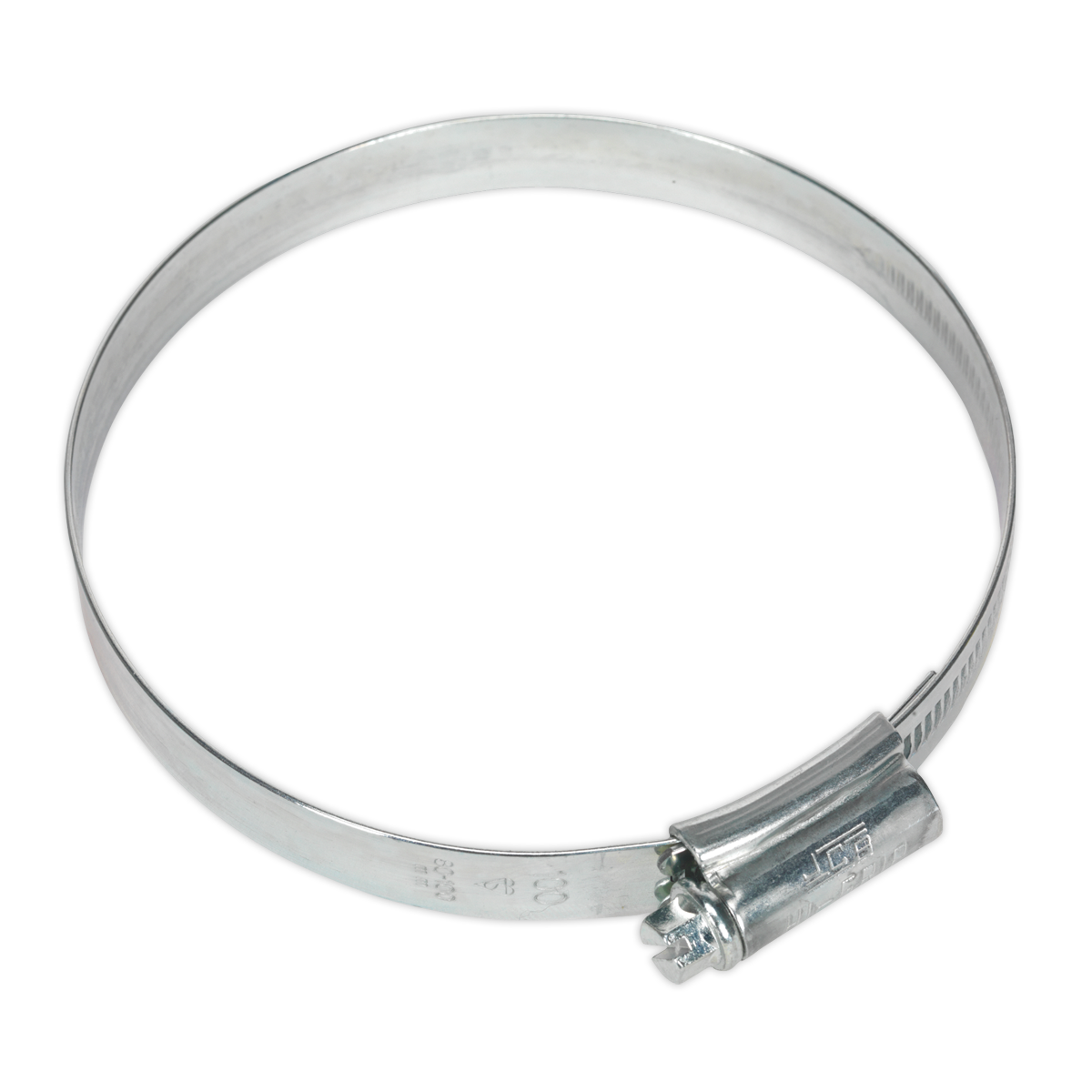 Sealey Ø80-100mm Zinc Plated HI-GRIP® Hose Clip - Pack of 10 HCJ4X