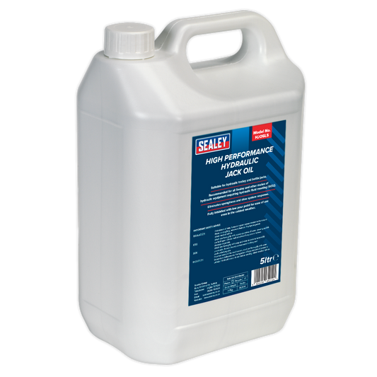 Sealey 5L Hydraulic Jack Oil HJO5LS