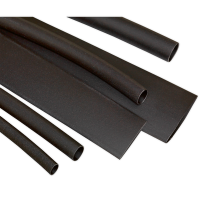 Sealey 95pc 100mm Heat Shrink Tubing Assortment - Black HST100B