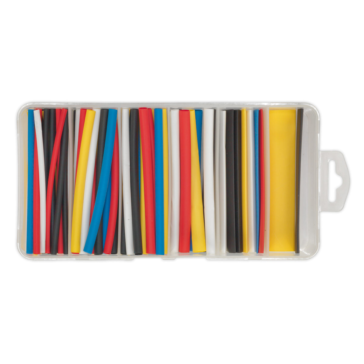 Sealey 95pc 100mm Heat Shrink Tubing Assortment - Mixed Colours HST100MC