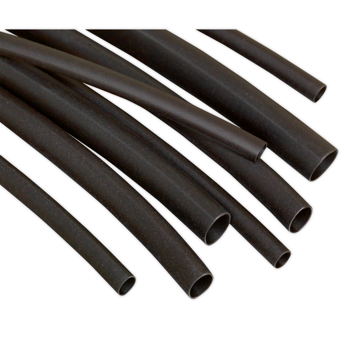 Sealey 180pc 50 & 100mm Heat Shrink Tubing Assortment - Black HST501B